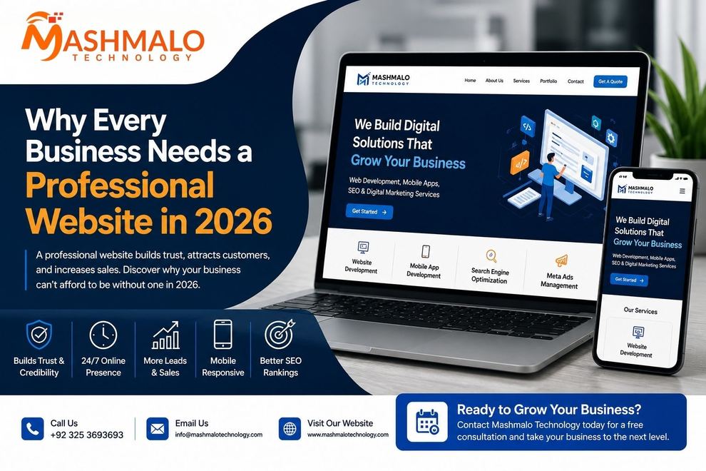 Why Every Business Needs a Professional Website in 2026