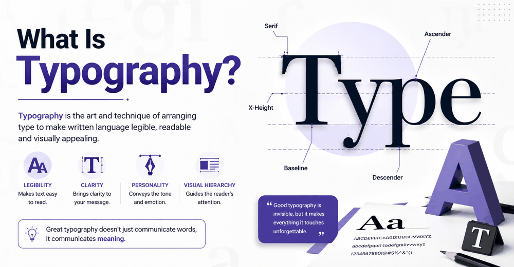 What Is Typography? A Complete Guide for Beginners (2026)