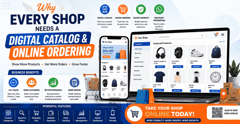 Why Every Shop Needs a Digital Catalog & Online Ordering