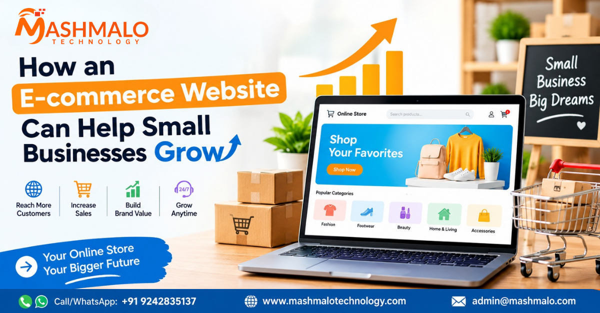How an E-commerce Website Can Help Small Businesses Grow