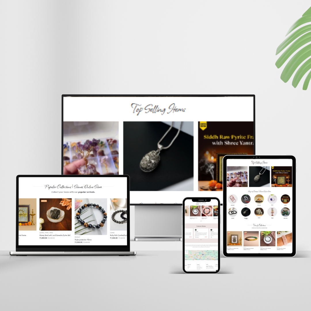 Natural Stone Products Website Development