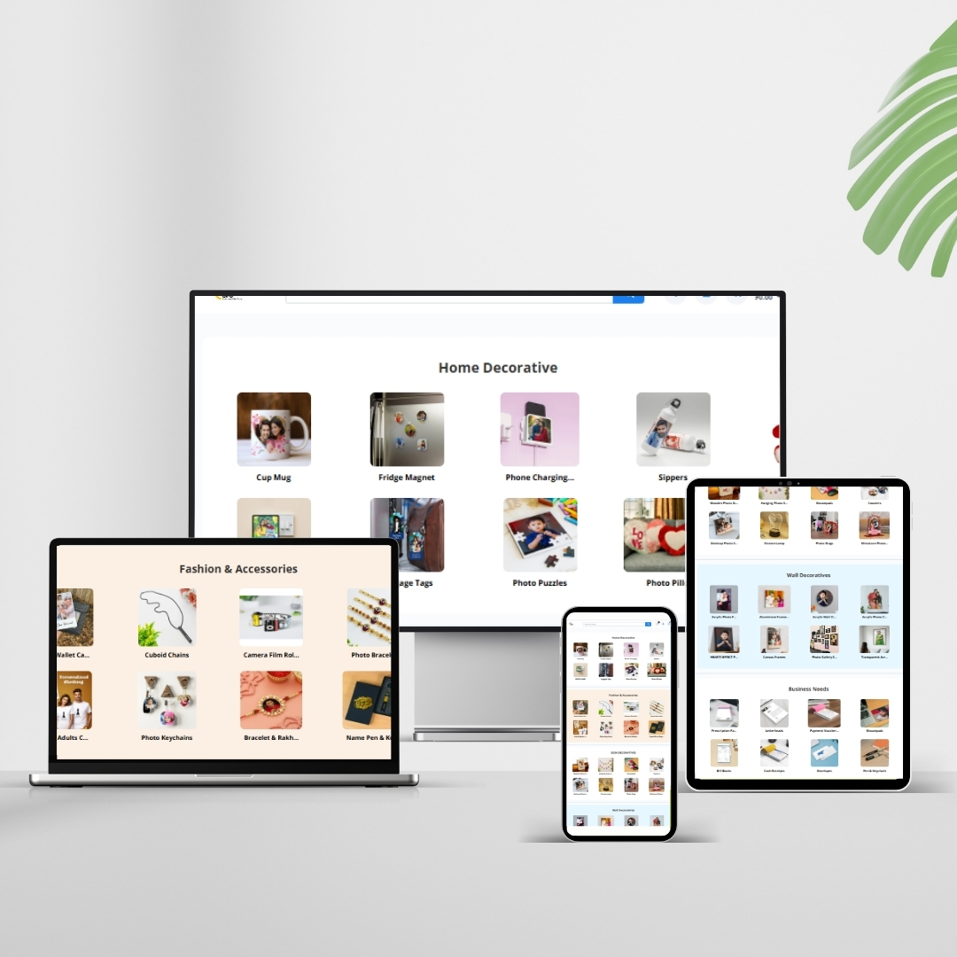 Customized Printing E-Commerce Website Development
