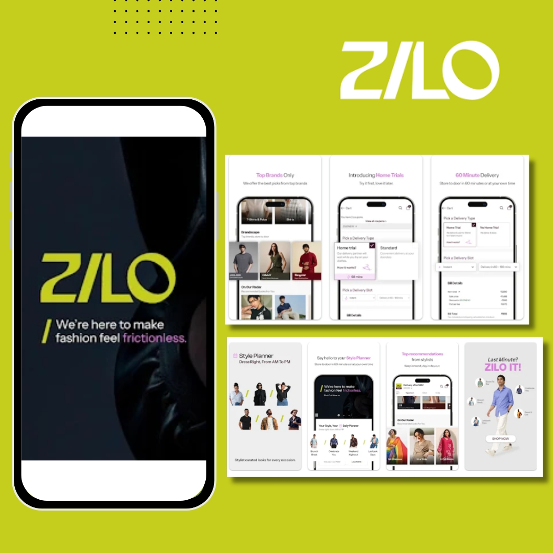 ZILO – 60-Minute Fashion Delivery Mobile App Development