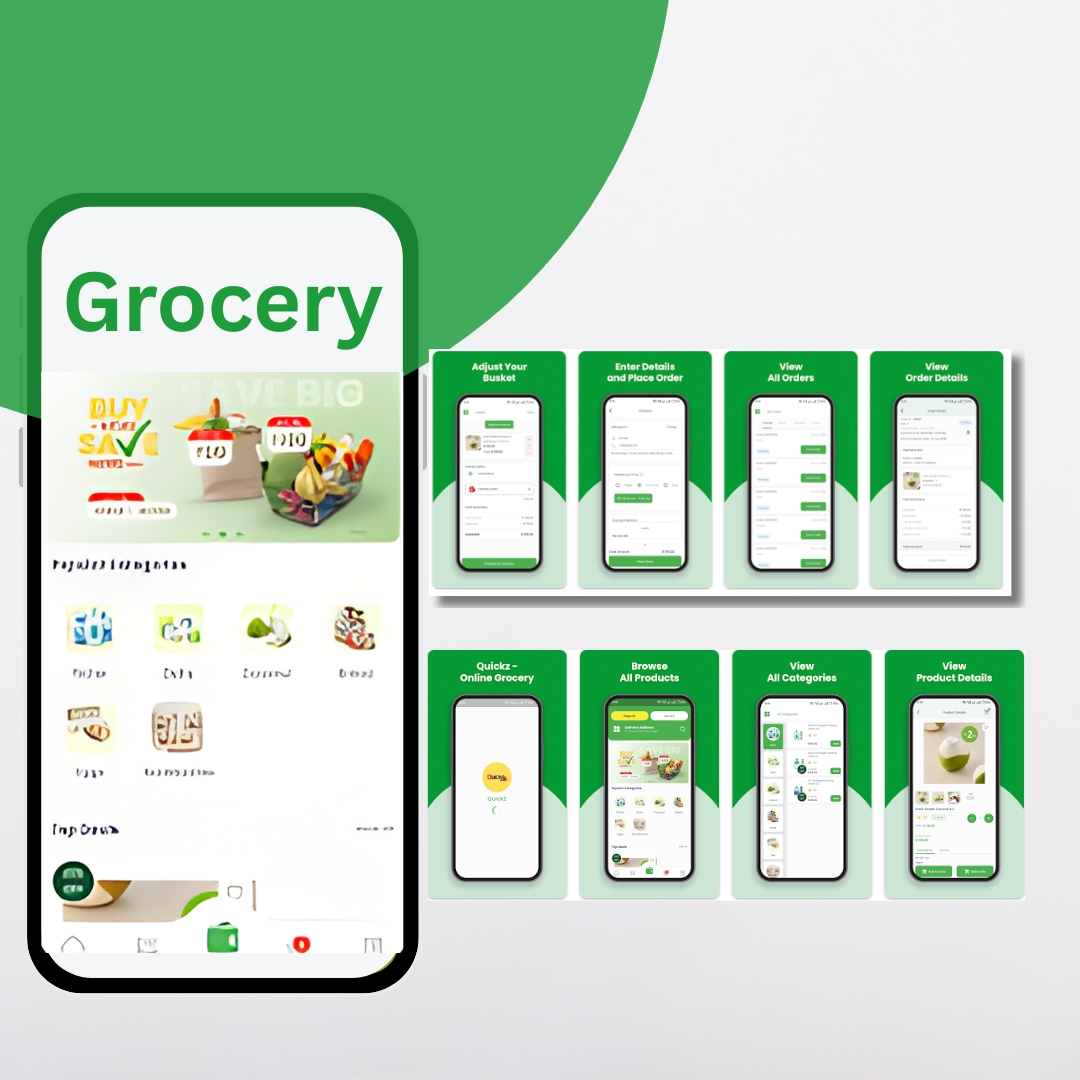 Grocery Shopping Mobile App Development