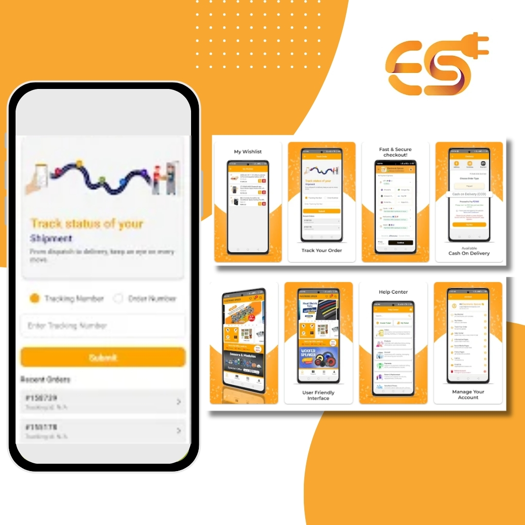 Electronic Components Shopping Mobile App Development