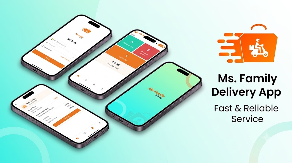 Ms Family Delivery – Delivery App