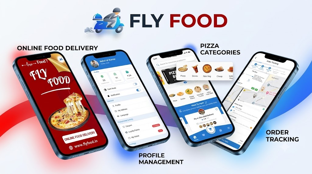 FLY FOOD – Online Food Delivery App