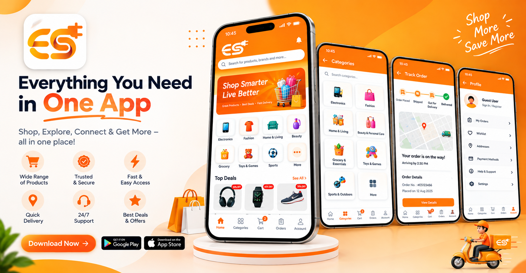 Electronic Components Shopping Mobile App Development