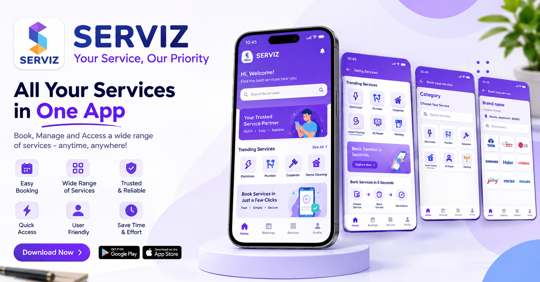 Electronic Repair & Service Mobile App Development