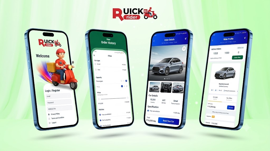QuickZ Delivery Partner App