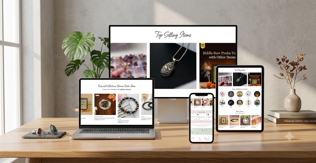 Natural Stone Products Website Development