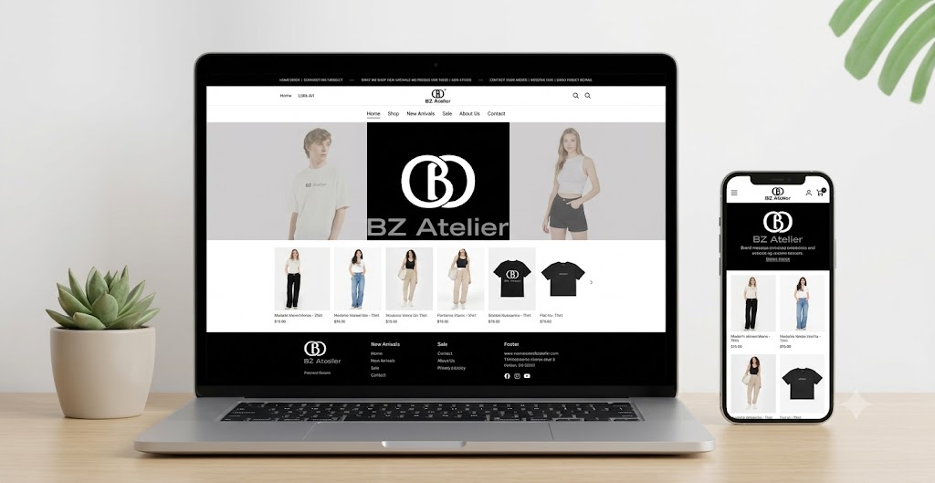 Clothing E-Commerce Website Development